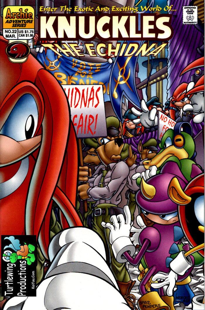 Knuckles - March 1999 Cover Page